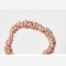 ASSORO, Шелковая резинка для волос, размер XS, цвет (розовое золото)