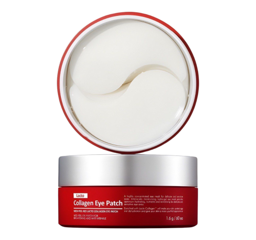 MEDI-PEEL, Red Lacto Укрепляющие патчи с гидролизатом коллагена, 60 шт (30 пар)