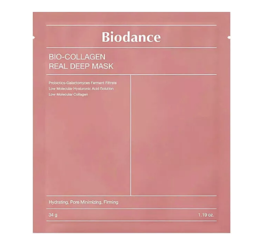 BIODANCE, Ночная гидрогелевая маска с коллагеном, 34 г, Bio-Collagen Real Deep Mask