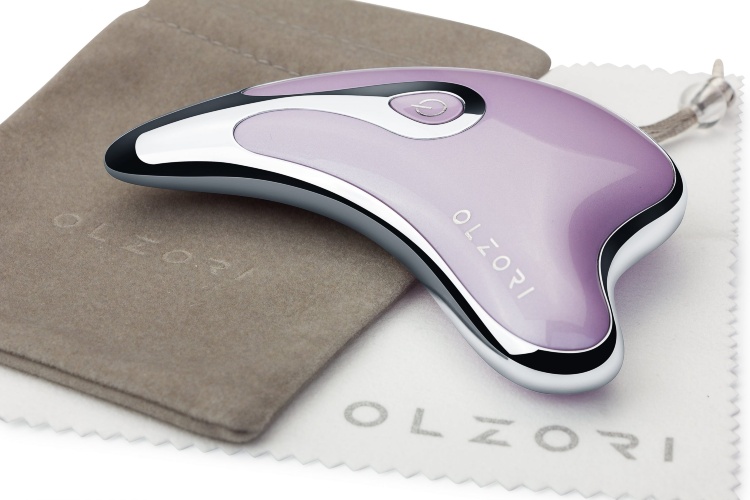 OLZORI D-LIFT Микротоковый массажер для лица (Purple)