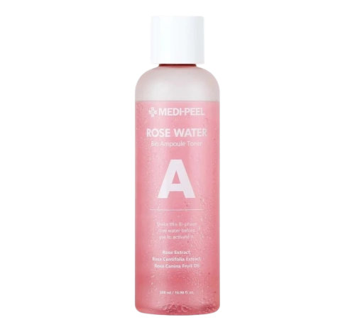 MEDI-PEEL, Rose Water Тонер с экстрактами розы, 500мл
