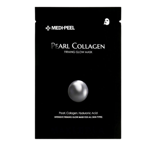 MEDI-PEEL, Pearl Collagen Разглаживающая маска с жемчугом и коллагеном, 30 мл