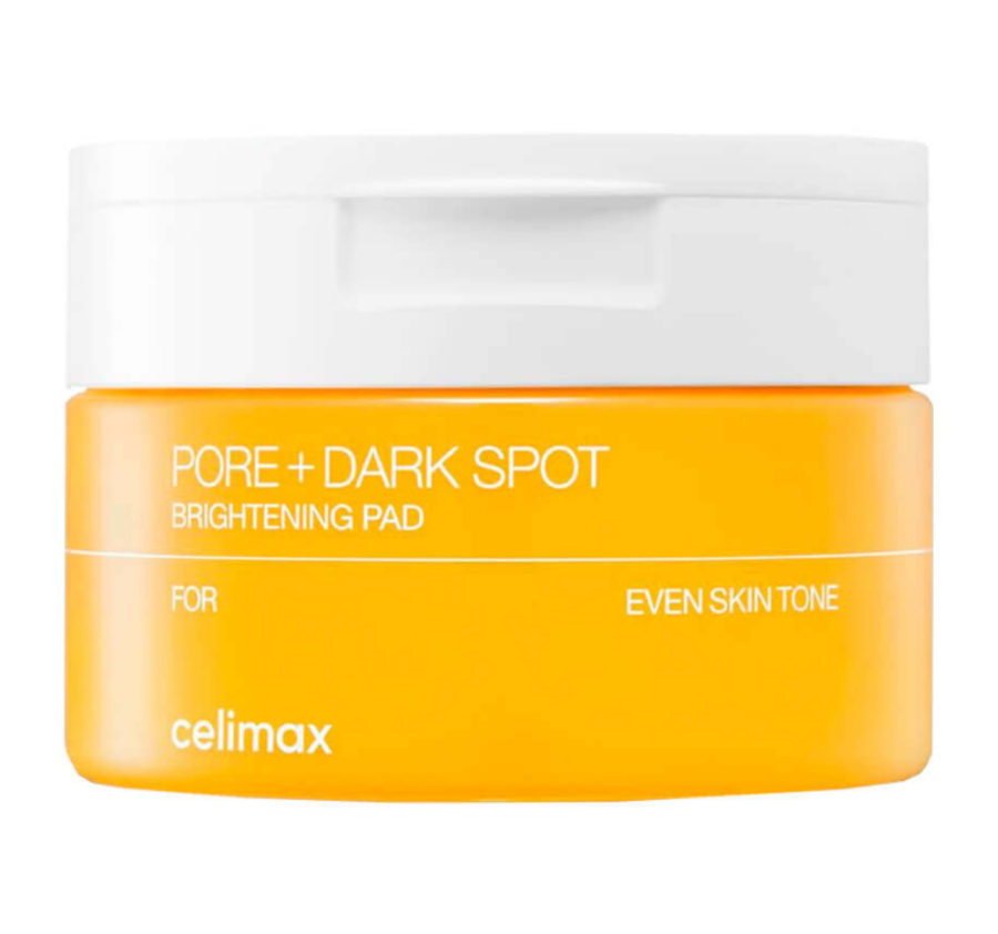 CELIMAX, Осветляющие пэды против пигментации, 100мл, Pore+ Dark Spot Brightening Pad