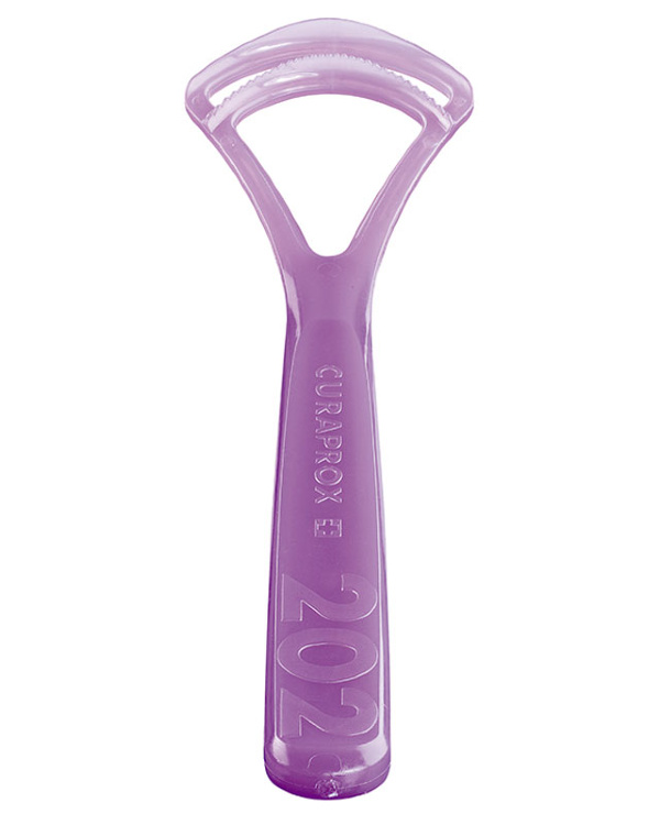 CURAPROX Скребок для языка двойной, широкий