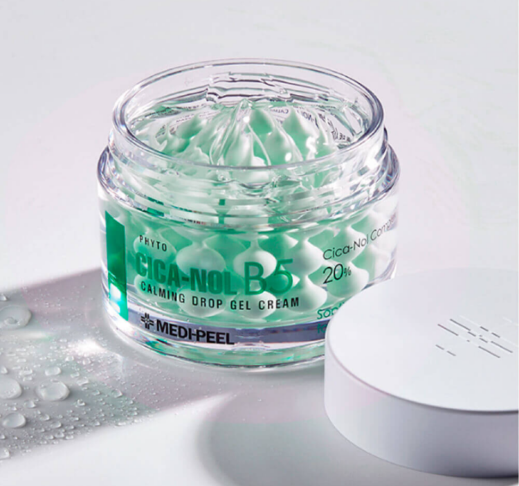 MEDI-PEEL, Phyto Cica-Nol B5 Успокаивающий капсульный крем-гель, 50 мл, Calming Drop Gel Cream