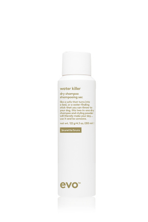 EVO, сухой шампунь-спрей полковник су[хой] брю[нет],(water killer dry shampoo brunette), 200 мл