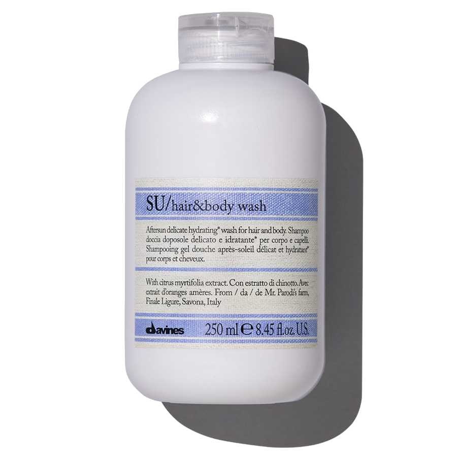 DAVINES, Шампунь для волос и тела 250 мл, SU hair and body wash