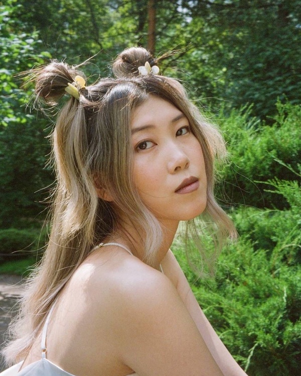 ASSORO, Набор крабов для волос мини, цвет (Лимонный щербет)