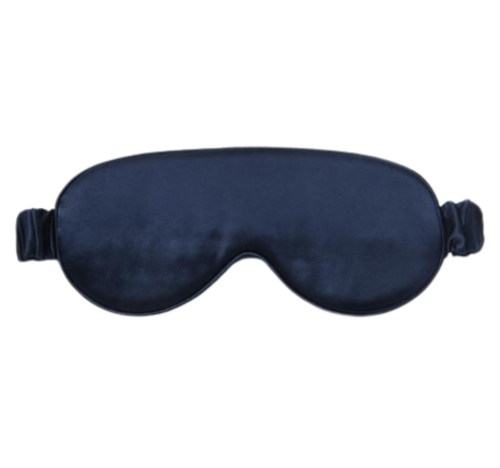 SILK LOVERS, Мужская шелковая маска для сна (синий)