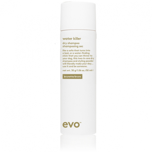 EVO, сухой шампунь-спрей полковник су[хой] брю[нет],(water killer dry shampoo brunette), 50мл