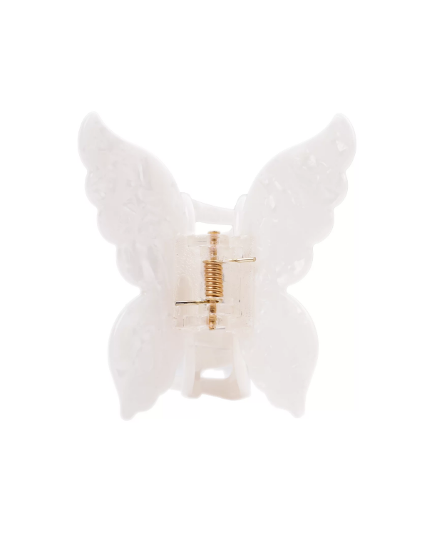 ASSORO, Крабик для волос, цвет (Белая бабочка)