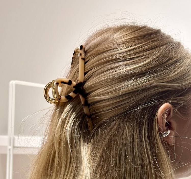 ASSORO, Крабик для волос, цвет (Изящная саванна)