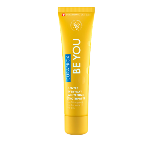 CURAPROX Зубная паста Be You со вкусом грейпфрута и бергамота, 60 мл (желтая)