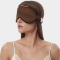 SILK LOVERS, Шелковая маска для сна (Шоколад)