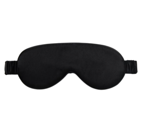 SILK LOVERS, Шелковая маска для сна (Черная)