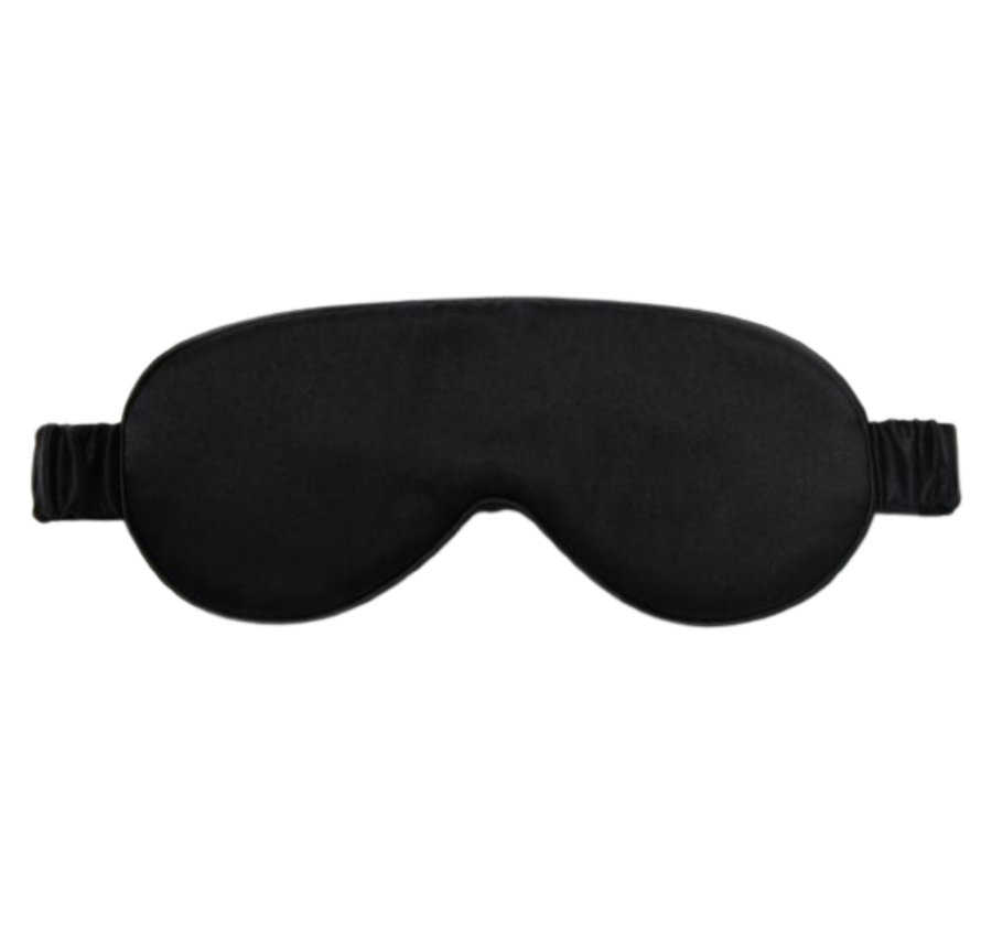 SILK LOVERS, Шелковая маска для сна (Черная)