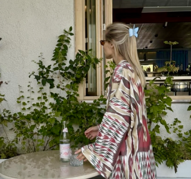 ASSORO, Крабик для волос, цвет (Голубая бабочка)