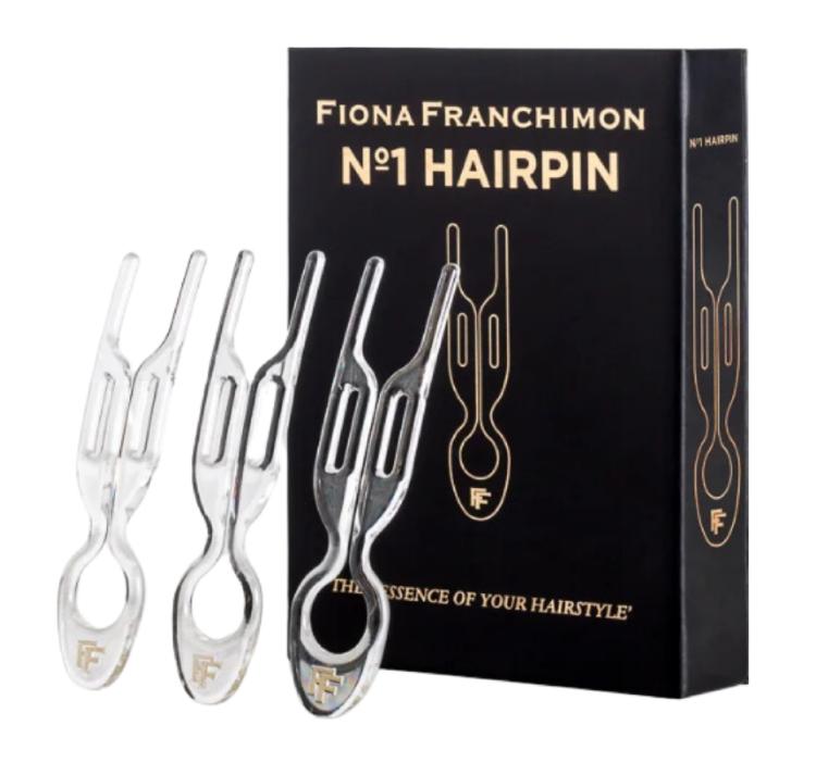 FIONA FRANCHIMON (№1 HAIRPIN), Шпильки прозрачные (набор из 3 шпилек)