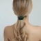 SILK LOVERS, Шелковая резинка для волос MINI (Изумруд)