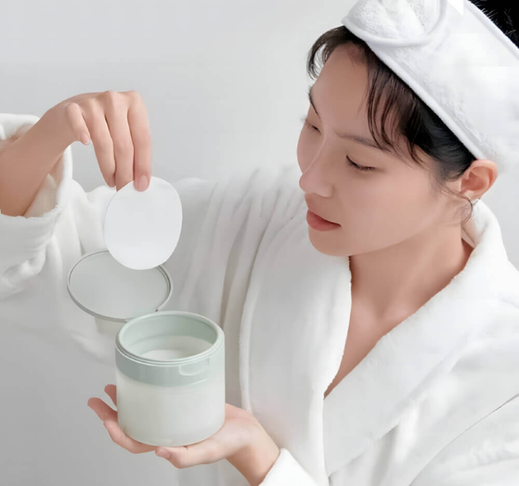 CELIMAX, Очищающие пэды для снятия макияжа, 225 мл (60 шт), Ji Woo Gae One Step Mild Cleansing Pad