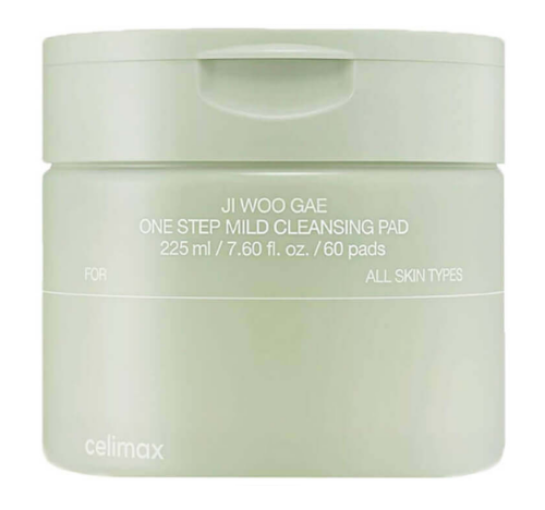 CELIMAX, Очищающие пэды для снятия макияжа, 225 мл (60 шт), Ji Woo Gae One Step Mild Cleansing Pad