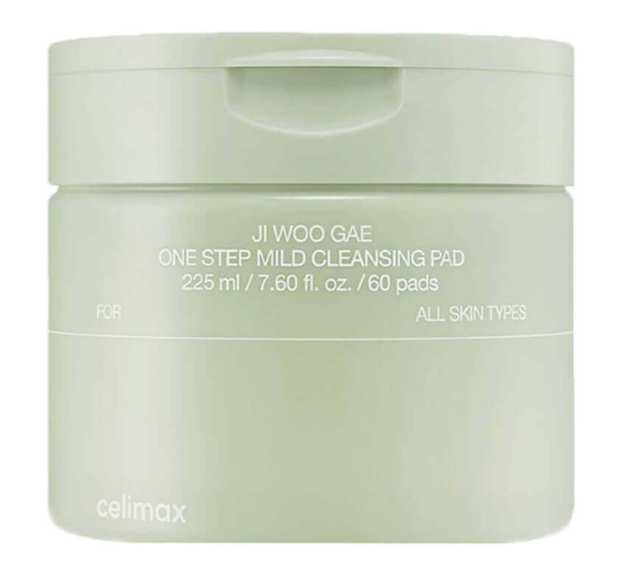 CELIMAX, Очищающие пэды для снятия макияжа, 225 мл (60 шт), Ji Woo Gae One Step Mild Cleansing Pad
