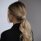 SILK LOVERS, Шелковая резинка для волос MINI (Латте)