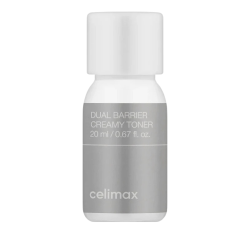 CELIMAX, Барьерный кремовый тонер, 20 мл, Dual BarrierCreamy Toner 