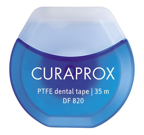 CURAPROX Нить межзубная тефлоновая с хлоргексидином, 35 м.