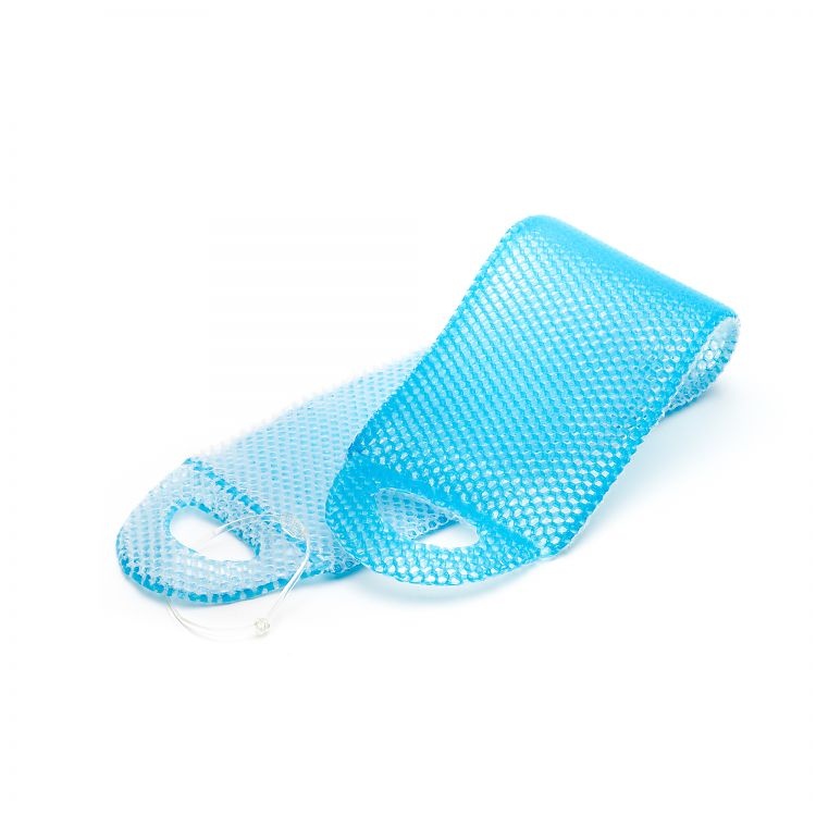 SUPRACOR Stimulite®.Скрабер для тела с ручками.(Голубой)
