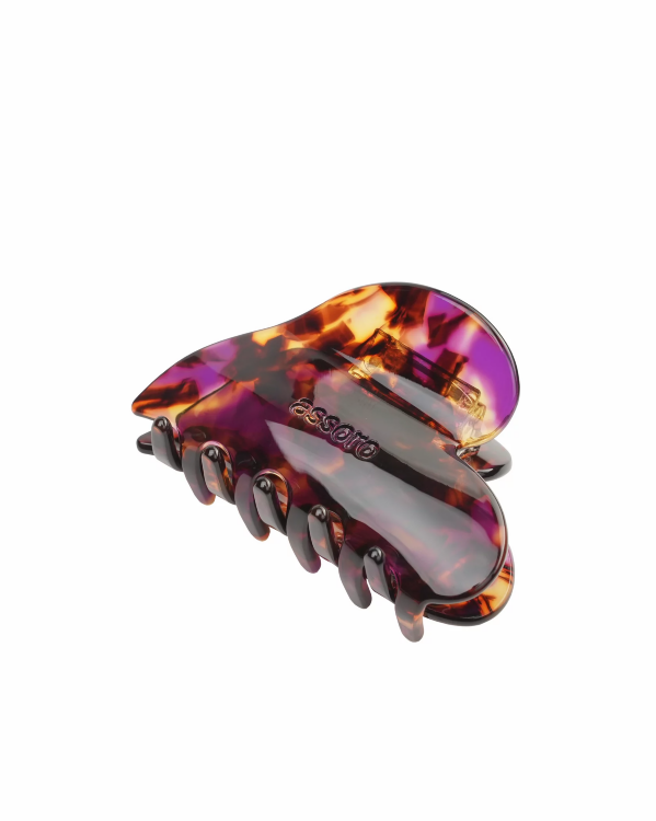 ASSORO, Крабик для волос, цвет (Орхидея сердце)