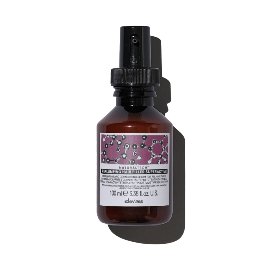 DAVINES, Уплотняющий суперактивный филлер 100мл, Naturaltech replumping hair filler superactive
