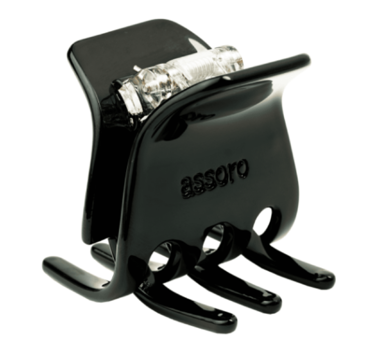 ASSORO, Крабик для волос, цвет (Ночь мини)