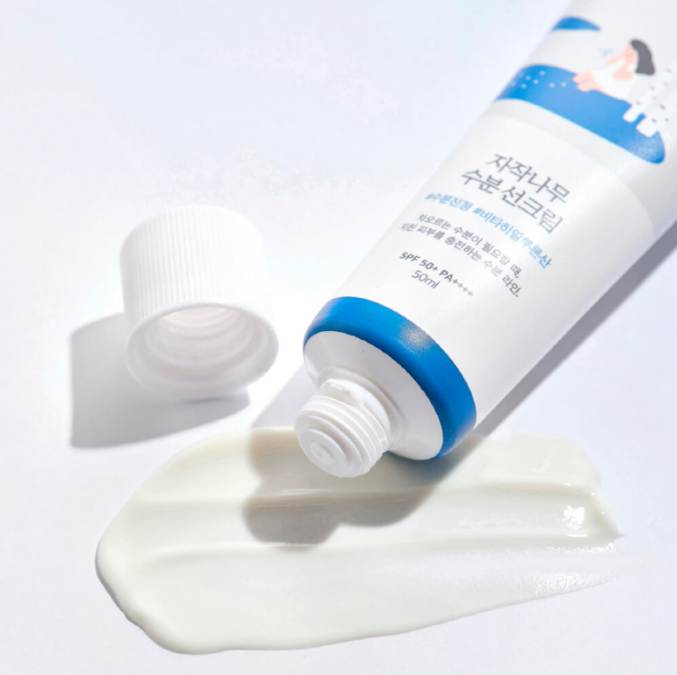 ROUND LAB, Солнцезащ-й увл-й крем с березовым соком, 50мл,Birch Juice Moisturizing Sunscreen SPF 50+