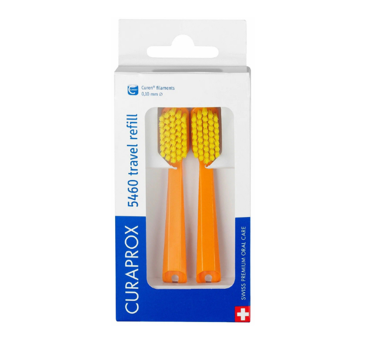 CURAPROX Сменные зубные щетки СS 5460 (2 шт.) для дорожного набора BE YOU