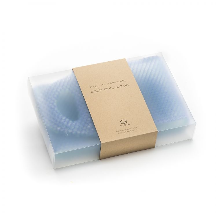 SUPRACOR Stimulite®.Скрабер для тела с ручками.(Лавандовый)