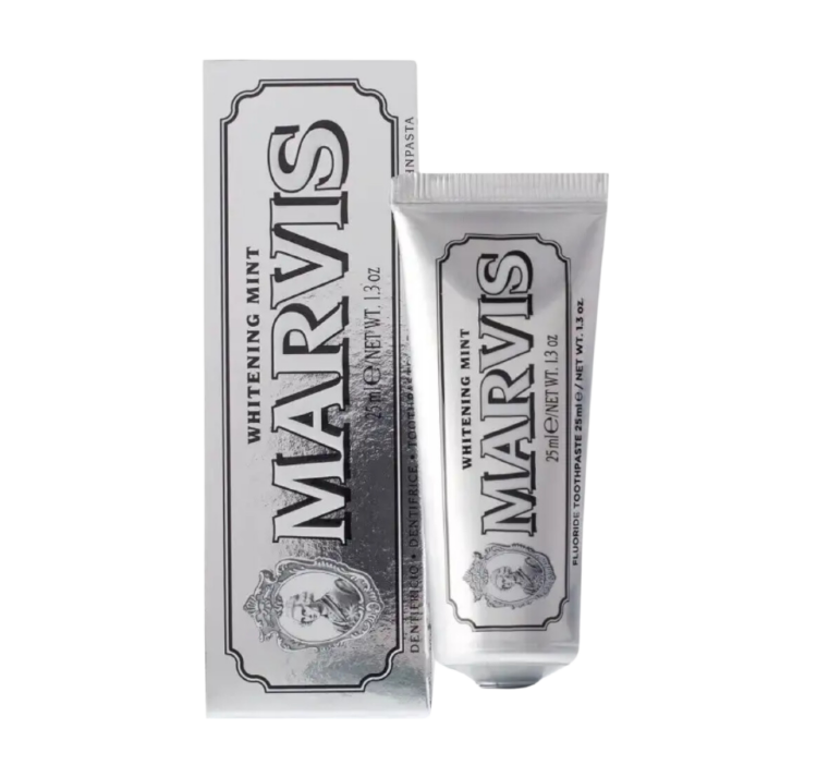MARVIS Зубная паста отбеливающая Мята WHITENING MINT, 25 мл