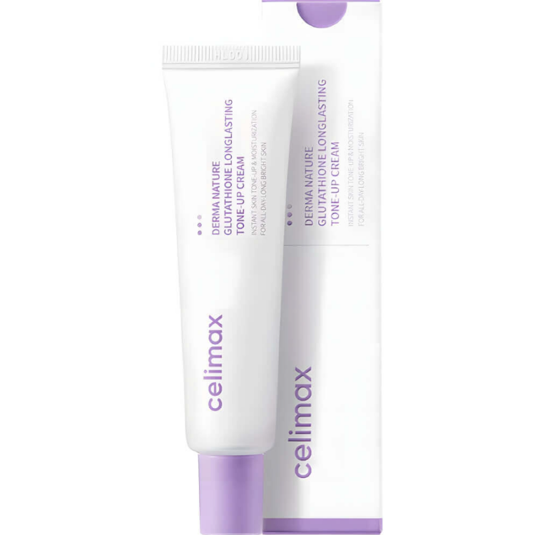 CELIMAX, Осветляющий крем с глутатионом, 35 мл, Derma Nature Glutathione Longlasting Tone-Up Cream