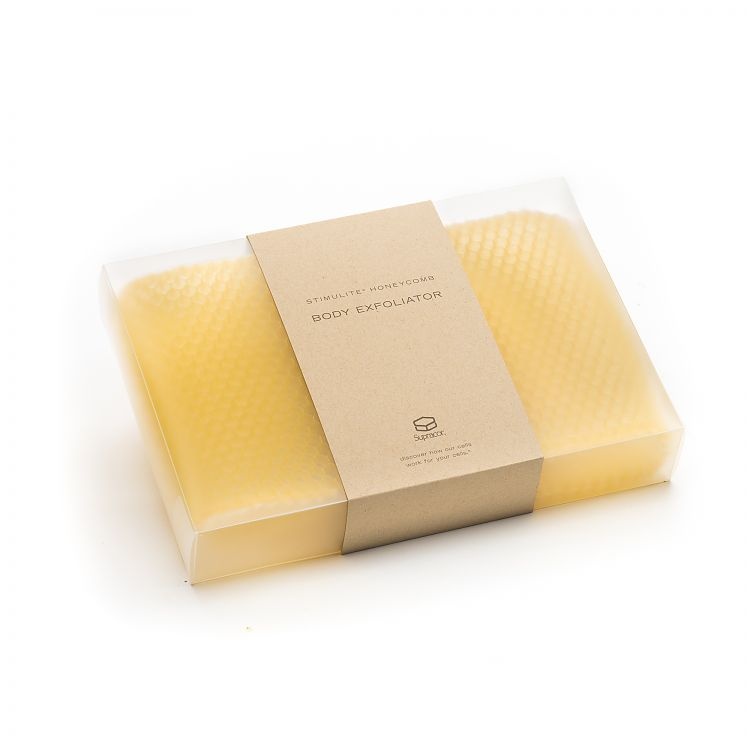 SUPRACOR Stimulite®.Скрабер для тела с ручками. (Золотой)