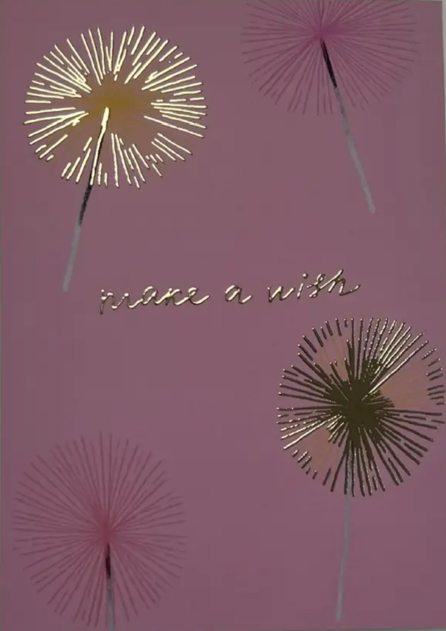 Открытка "Make a wish"