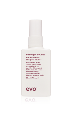EVO, смываемый уход для вьющихся волос, ( baby got bounce curl treatment/ упругий завиток), 50мл