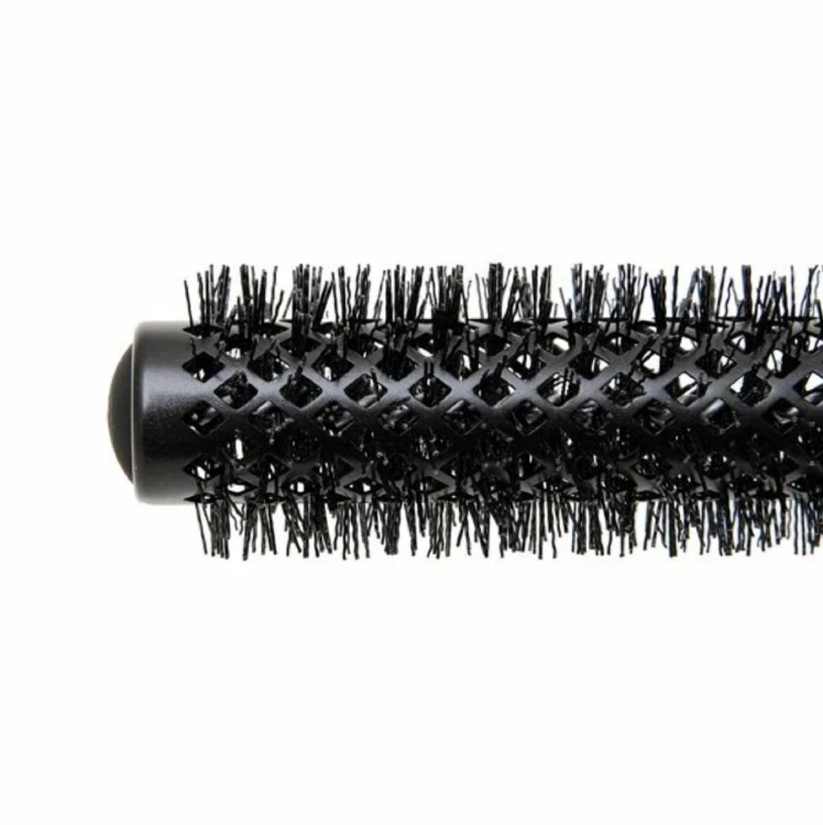 OLIVIA GARDEN, Термобрашинг 25 мм, EXPERT BLOWOUT SHINE Wavy Bristles Black Label