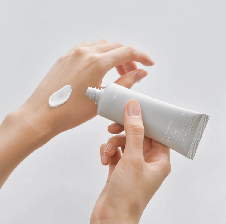 CELIMAX, Солнцезащитный крем для чувствительной кожи SPF50, 40 мл, Dual Barrier Watery Sun Cream 