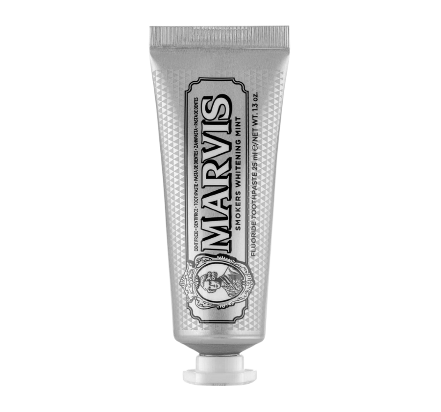 MARVIS Зубная паста отбеливающая Мята Антитабак SMOKERS WHITENING MINT, 25 мл