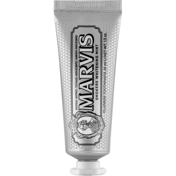 MARVIS Зубная паста отбеливающая Мята Антитабак SMOKERS WHITENING MINT, 25 мл