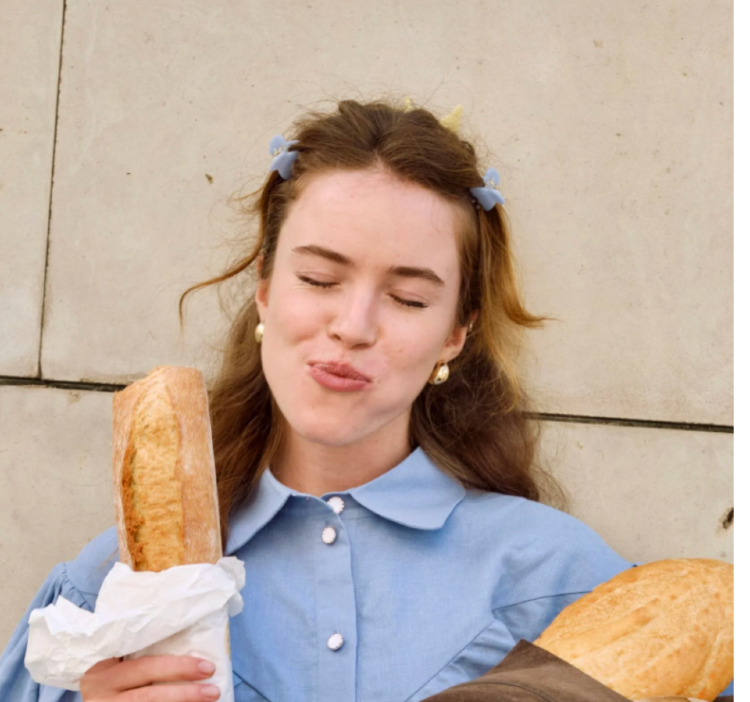 ASSORO, Набор крабов для волос мини, цвет (Макарун)