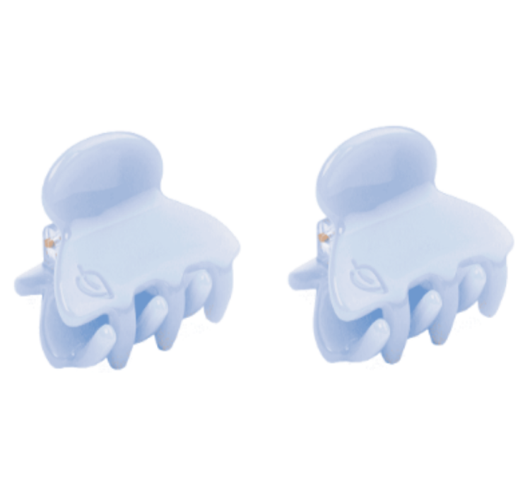 ASSORO, Набор крабов для волос мини, цвет (Макарун)