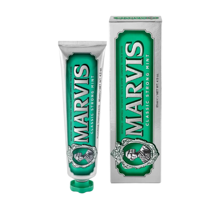 MARVIS Зубная паста Классическая Насыщенная Мята CLASSIC STRONG MINT, 85 мл