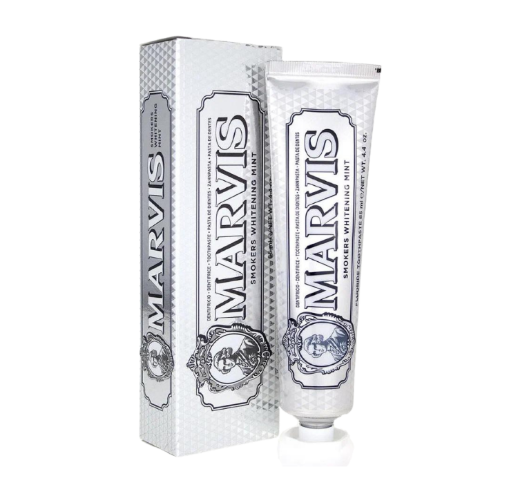 MARVIS Зубная паста отбеливающая Мята Антитабак SMOKERS WHITENING MINT, 85 мл