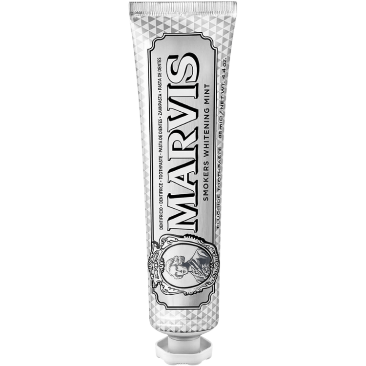 MARVIS Зубная паста отбеливающая Мята Антитабак SMOKERS WHITENING MINT, 85 мл